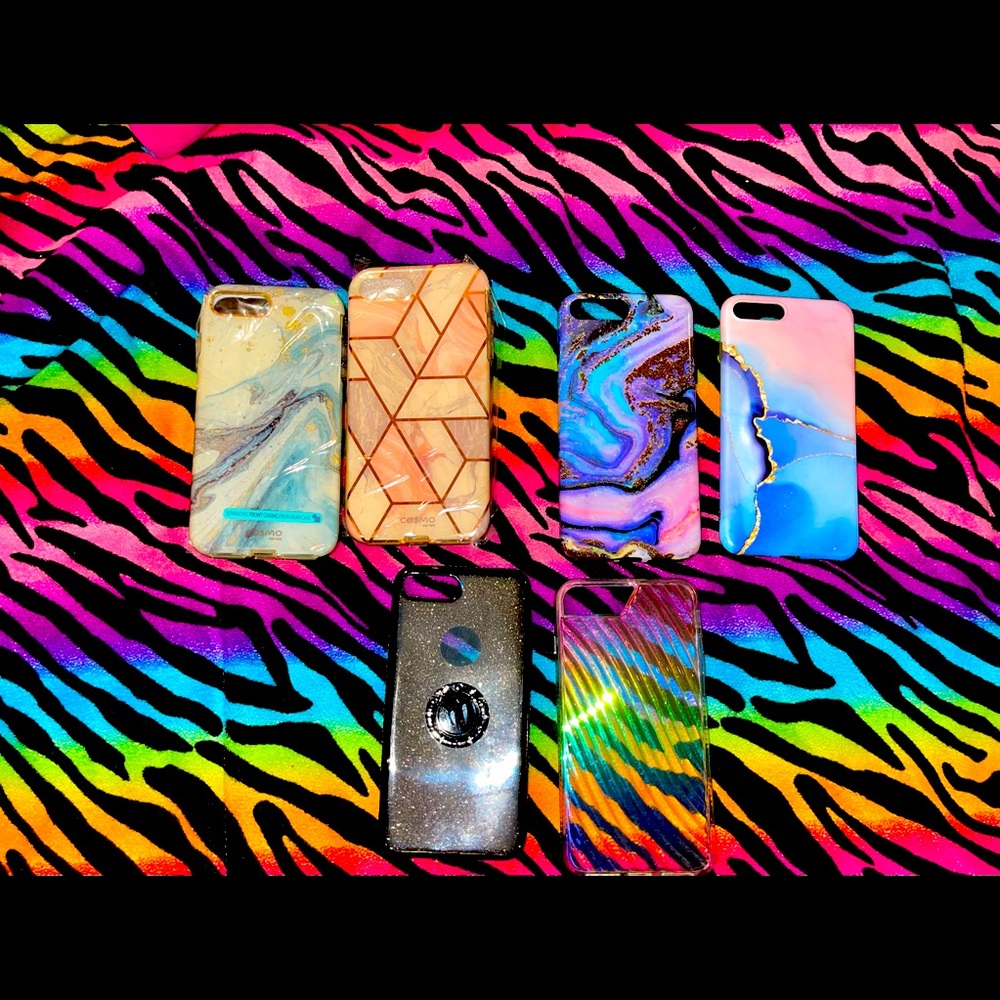 💋IPHONE 8+ CASE BUNDLE💋 (6CASES)